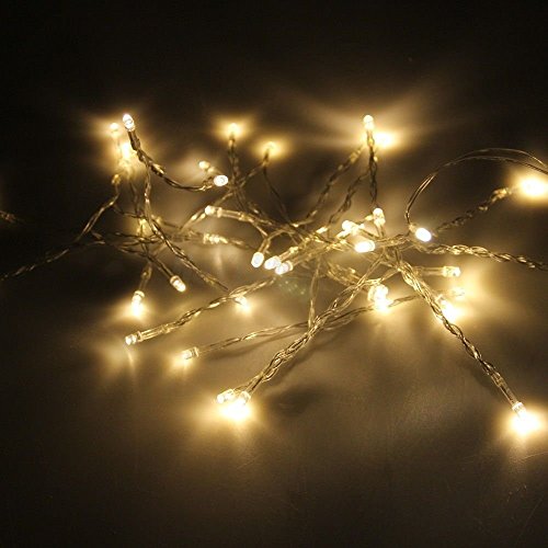 Warm White 50 LED Battery String Light Lamp Fairy Christmas Wedding Party