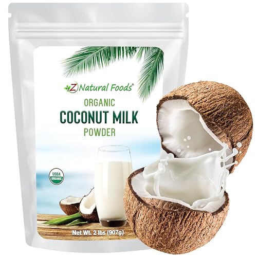 Z Natural Foods Organic Coconut Milk Powder - All-Natural Ve
