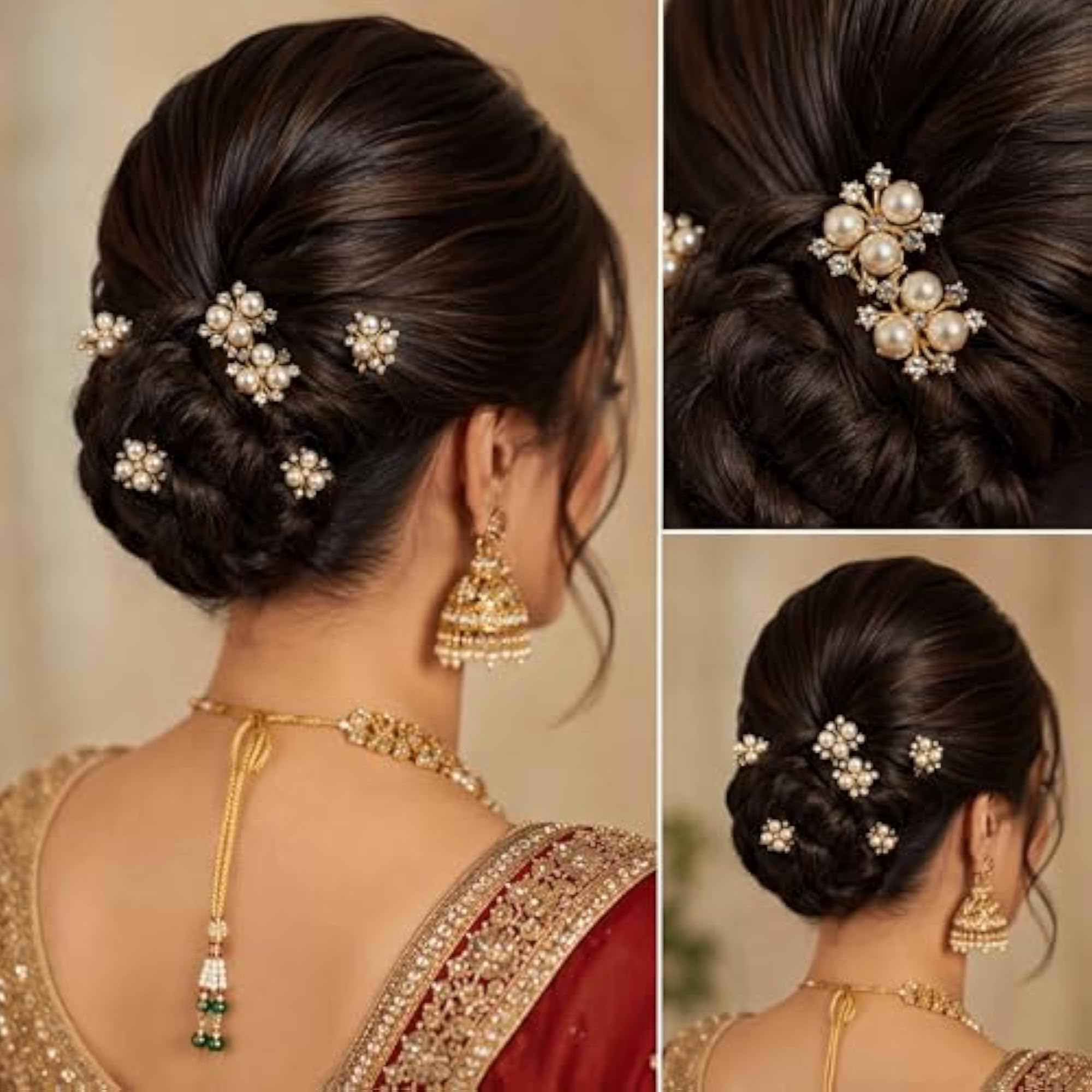 12pcs Pearl U Pins Hair Accessories for Women