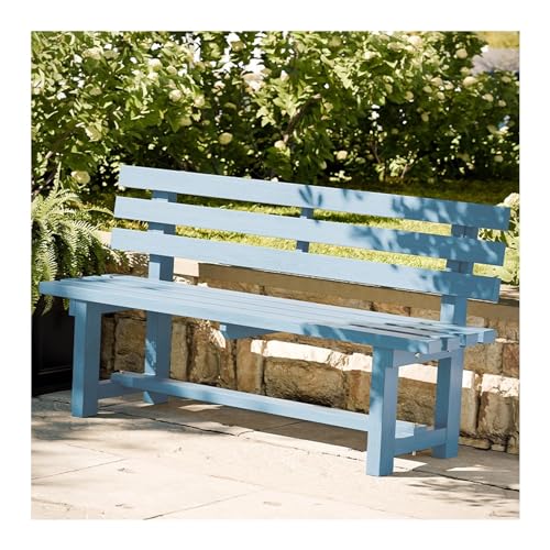 Siège de parc de patio résistant aux intempéries en bois massif durable