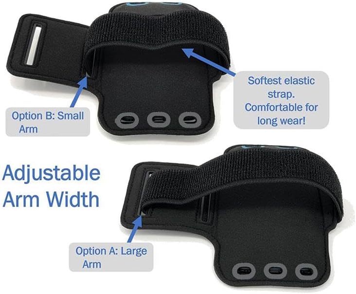 Miniatura 6 de Brazalete deportivo para correr, gimnasio, entrenamiento, compatible con Samsung Galaxy Z Fold7, funda de neopreno reflectante