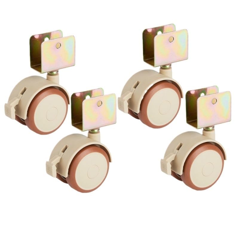 Roulettes pivotantes de 25mm parfaites pour déplacer un meuble de bureau