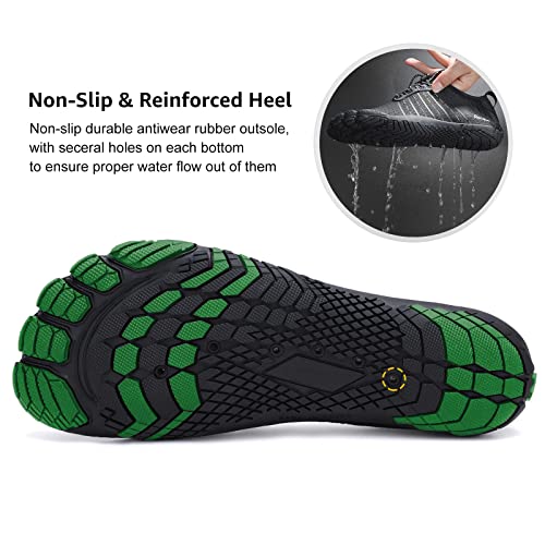 Image of Racqua Water Shoes Quick Dry Barefoot Beach Aqua Sport Swim Surf Pool Hiking Diving Walking for Men Women
