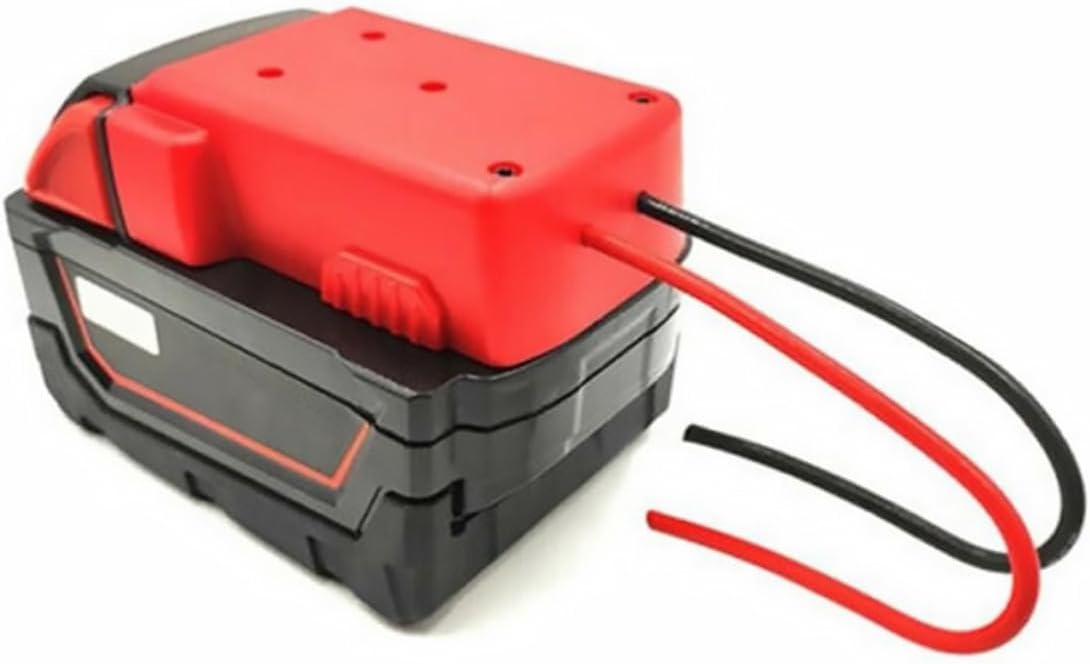 Gadpiparty 18v Battery Adapter Wires Dock Connector for Power Wheels Electric Toys