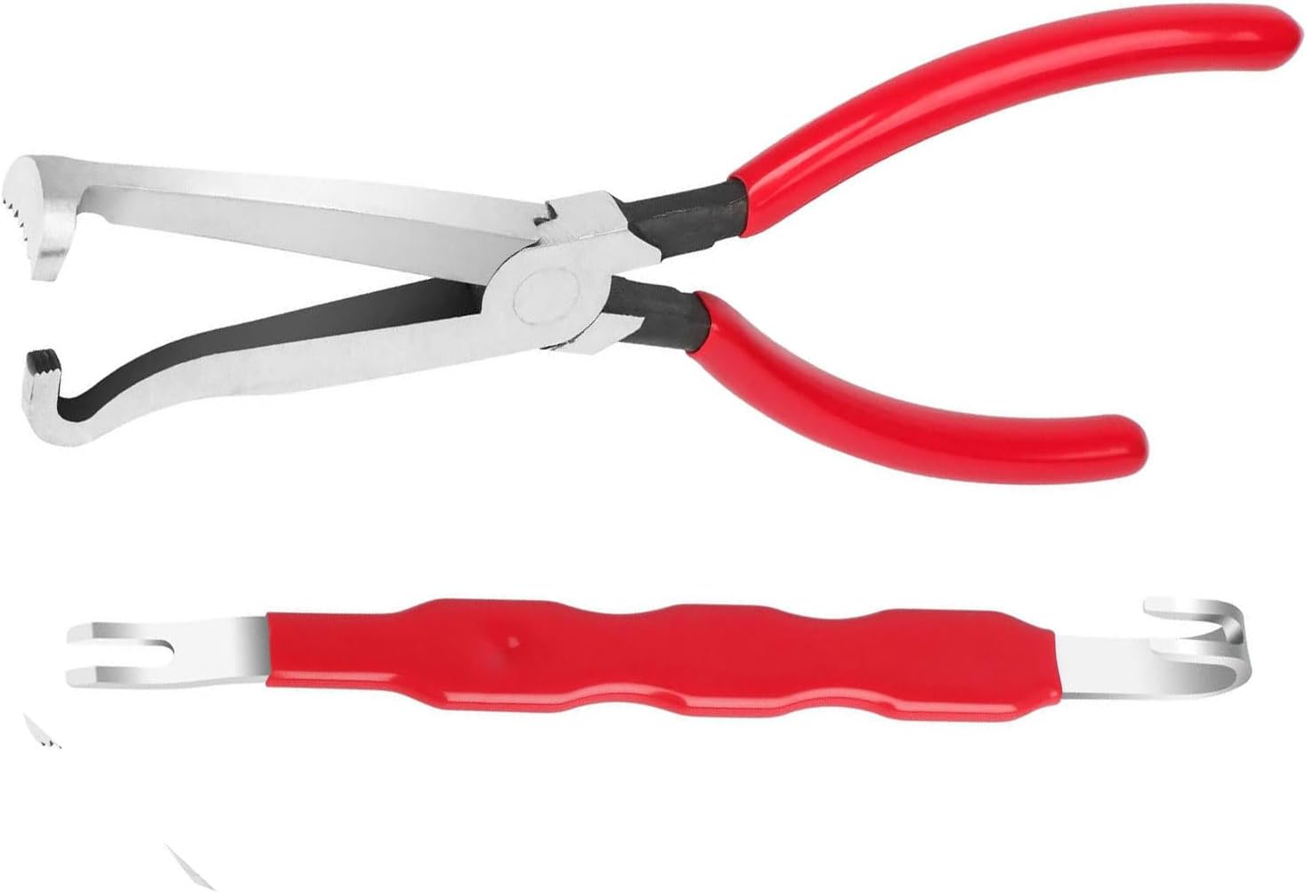 MOUDOAUER Electrical Disconnect Pliers 2-Piece Kit, 60 Degree Connector Pliers Repair Tools Set