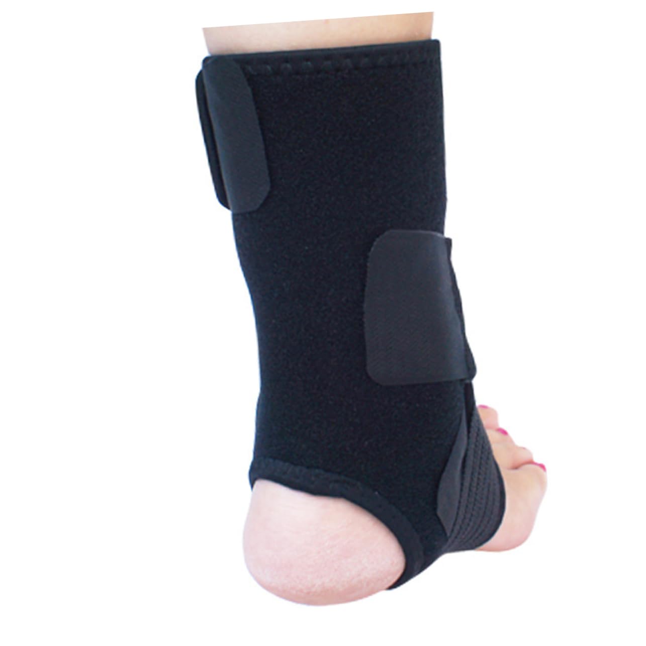 FOYTOKI Nkle Support Pressurizable Guard for Basketball Badminton Sports Anti Sprain Ankle Protector Ankle Support Brace Compression Wrist Wrap for Foot Size