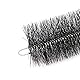 Forega Filterbürsten Ø 15 cm, 60cm Länge; 25 Stück | Effektive Reinigung und klares Wasser | Hochdichte Polypropylenfasern | Wellenförmiges Borstendesign, Schwarz