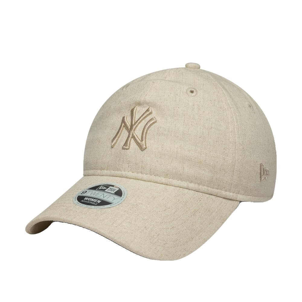 New Era 9Twenty Women Cap - Linen New York Yankees Beige