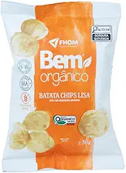 Batata Chips Lisa Bem Orgânico 30g