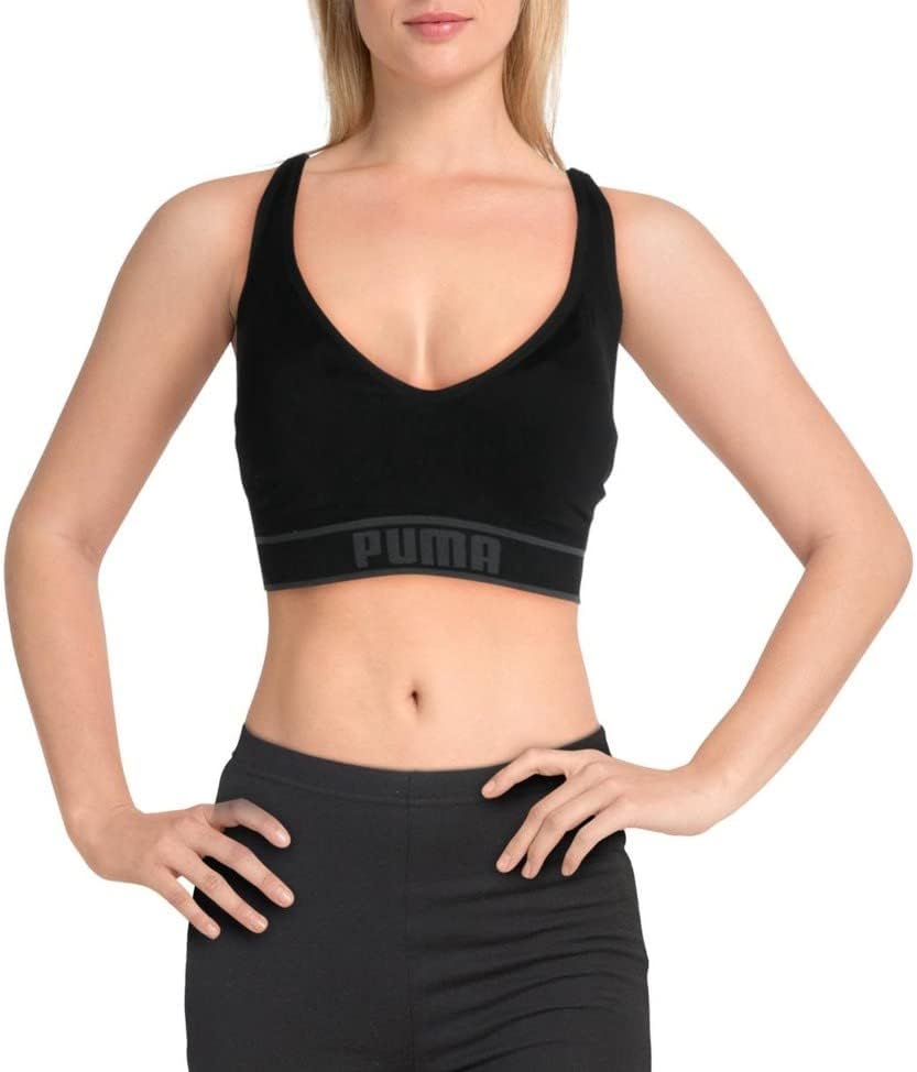PUMA Women's Seamless Padded Sports Bra
