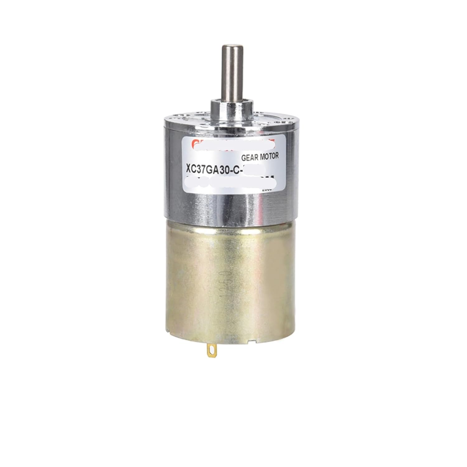 DC Reduction Motor XC37GA30-C Gear Speed Regulation 12V high Torque Forward and Reverse Electric Small(12V 2 RPM)
