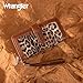 X Wrangler Leopard Print Wallet Wristlet for Women Large Phone Wallets, Card Cases & Money Organizers Bifold RFID Blocking Wallets Ladies Female Clutch Wallet with ID Window
