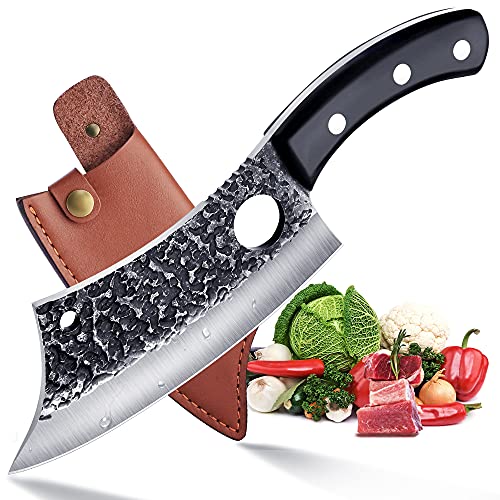 ROCOCO 6.3-inch Butcher Knife with Sheath