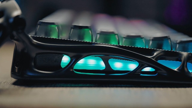 GravaStar Mercury K1 メカニカルキーボード RGBライト Mercury K1 Gaming Keyboard - Gradient Black | 75% Mechanical