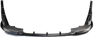 Front Bumper Lip with Winglet Compatible with Jeep Grand Cherokee Trackhawk 2018-2021/SRT 2017-2021 Car Accessories Glossy Black Body Kit(Matte Black)