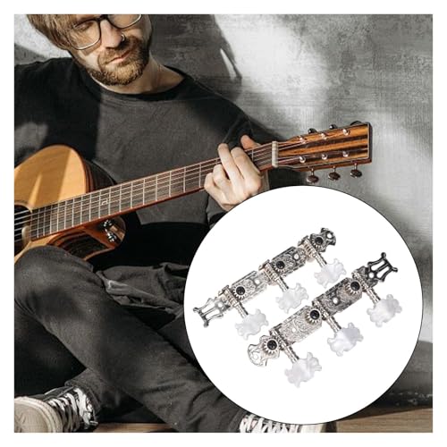 Mécaniques guitare classique en métal durable avec mécanisme fluide