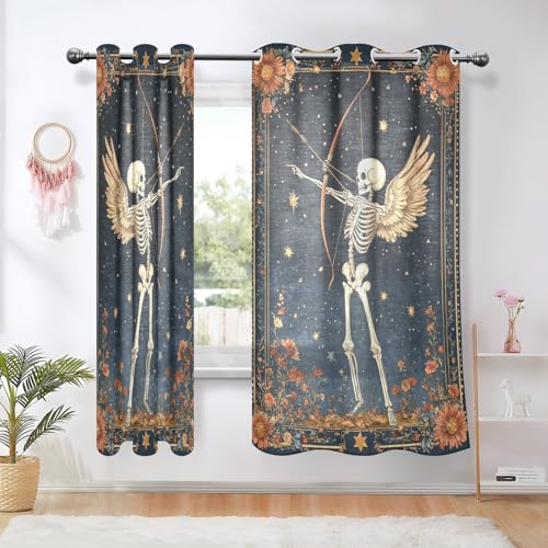 Rideaux occultants bohème anti-lumière en lin pour dormir dans le noir - 7