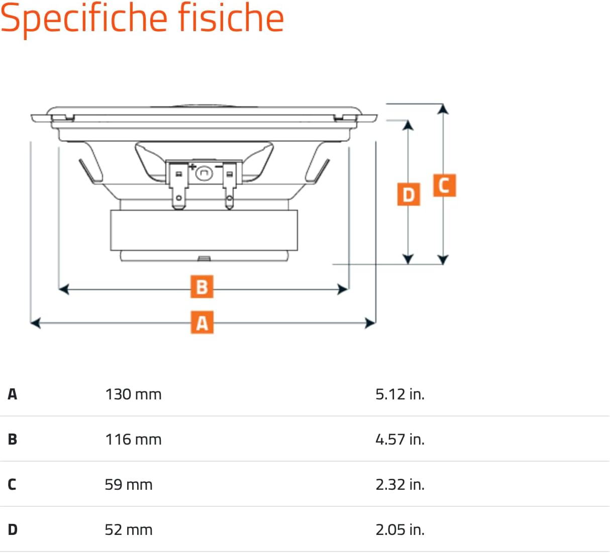 HERTZ UNO Series K-130 5.25" Two-Way Component Speaker System
