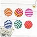 Didiseaon 6 Pack Chasing Cat Kitten Teaser Toys Sisal Scratch Bite Toy Pet Toys for Cats Home Shop Pet Cat Random Color