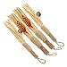 balacoo 4pcs cat Toys Kitten Toys cat chew Toy silvervine cat Toy chew Sticks for Cats Teeth Cleaning Toys cat Sticks Raffia Indoor cat Silver Vine Replacement Head Polygonum Wood The cat
