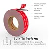 3M VHB Tape 4991, 2 in width x 5 yd length (1 Roll)