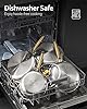 Sikiilu 12" Titanium Pans for Cooking | Food-Grade Pure Titanium Frying Pan Pro with Lid & Spatula | PFAS/PFOA/PTFE Free Nonstick Cookware | Dishwasher & Oven Safe, Kitchen Induction Compatible #5