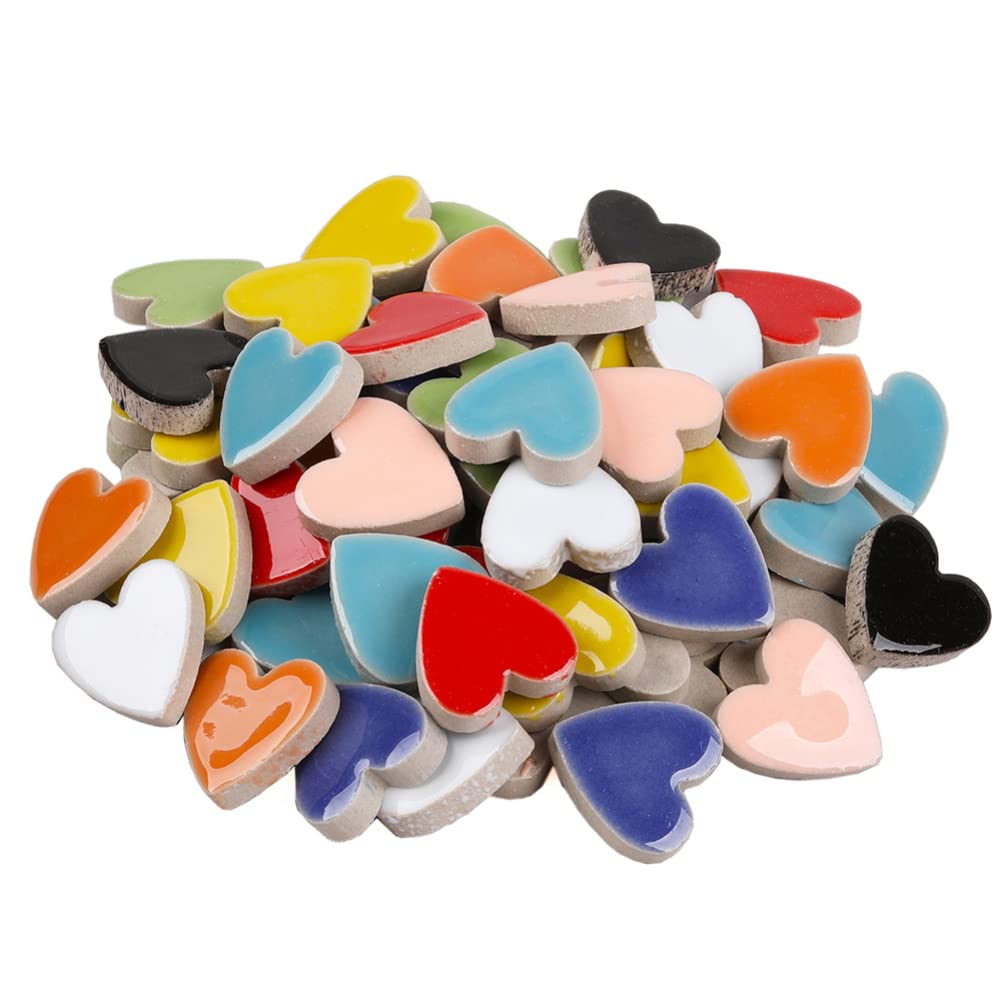 Kits de vidrieras para adultos perfectos para regalar en proyectos de mosaico de corazón