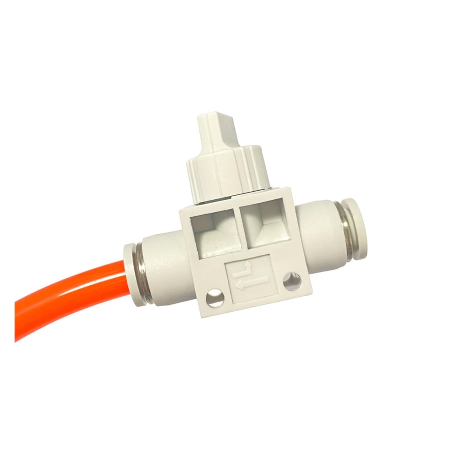 Válvula Neumática Manual De 4 Mm - Para Control De Flujo De Aire, Conexión Rápida, Plástico Y Cobre - Para Herramientas Neumáticas Y Sistemas De Aire