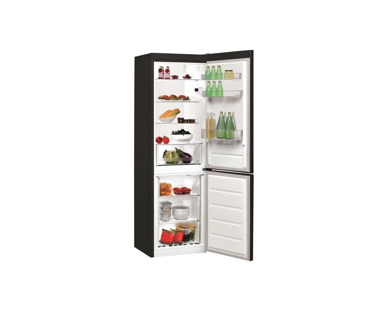 Refrigerateur - Frigo INDESIT LRI8S1K - congélateur bas 339L (228+111) - Froid statique - L 64 x H 194,5 - Noir