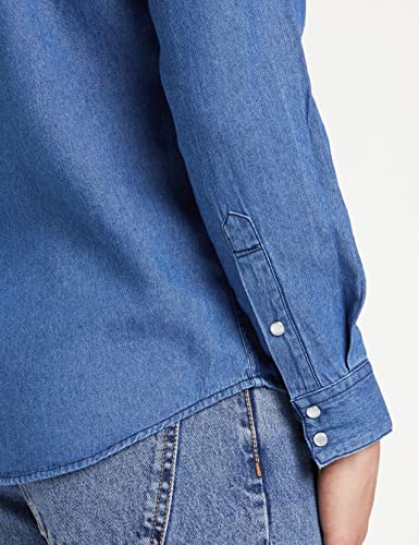 Image of Amazon Brand - INKAST Men Slim Fit Denim Shirt