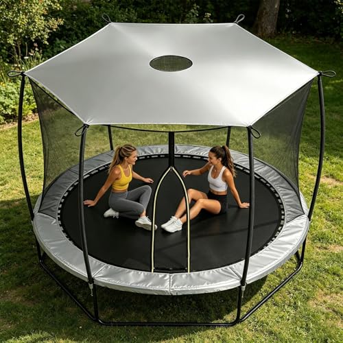 Housse d'ombrage de trampoline 183 à 366 cm étanche