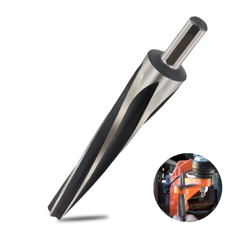 PRATYAHARA Reibahle mit konischem Kugelkopf, konische Reibahle mit 7 Grad Kugelkopf, konische Reibahle, 1 – 1/2 pro Fuß, 1 Stück