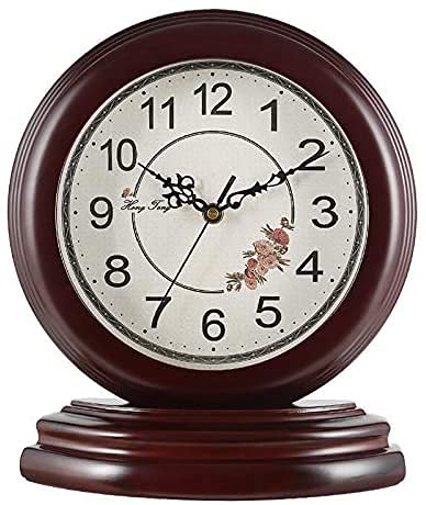 Reloj de cocina vintage retro y silencioso para repisas de hogar