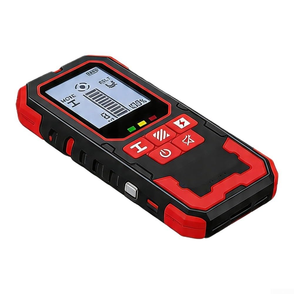 Leitungsfinder NF-517 mit HD Display für Wand Scanner, erkennt Metall Holz AC Kabel, IP54 robust, 153mm