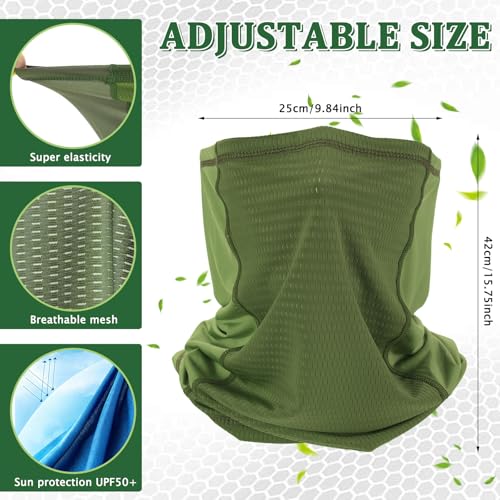 Image of Geyoga Cooling Neck Gaiter for Men Women Summer Breathable Face Mask