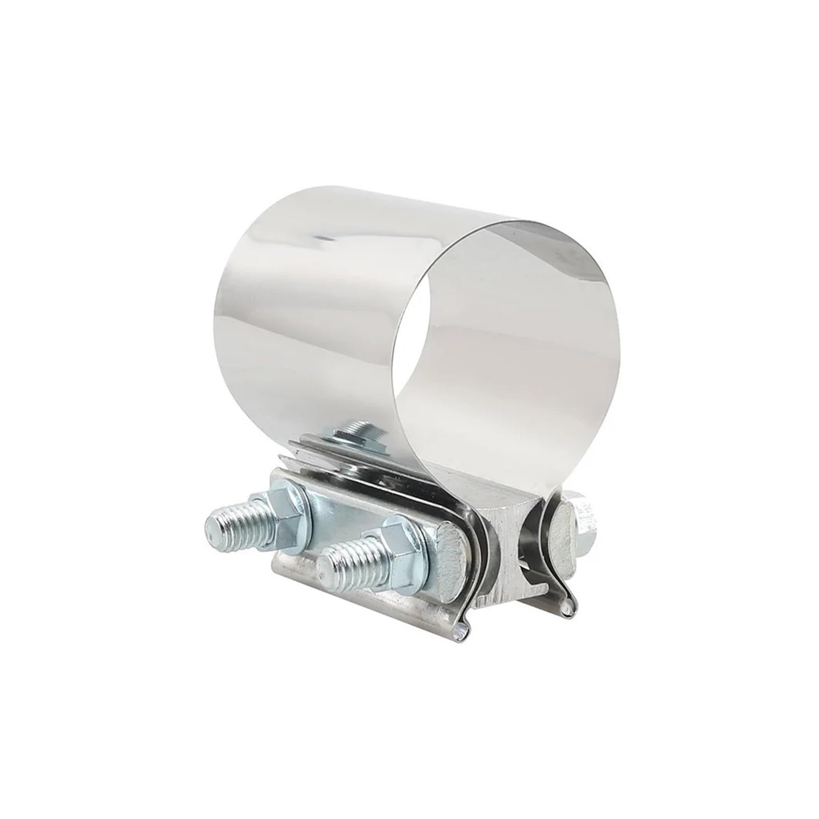 Pengwei 2.5In 63Mm 1Pc Stainless Steel Exhaust Clamp 2.0'-4.0' Butt Joint Pipe