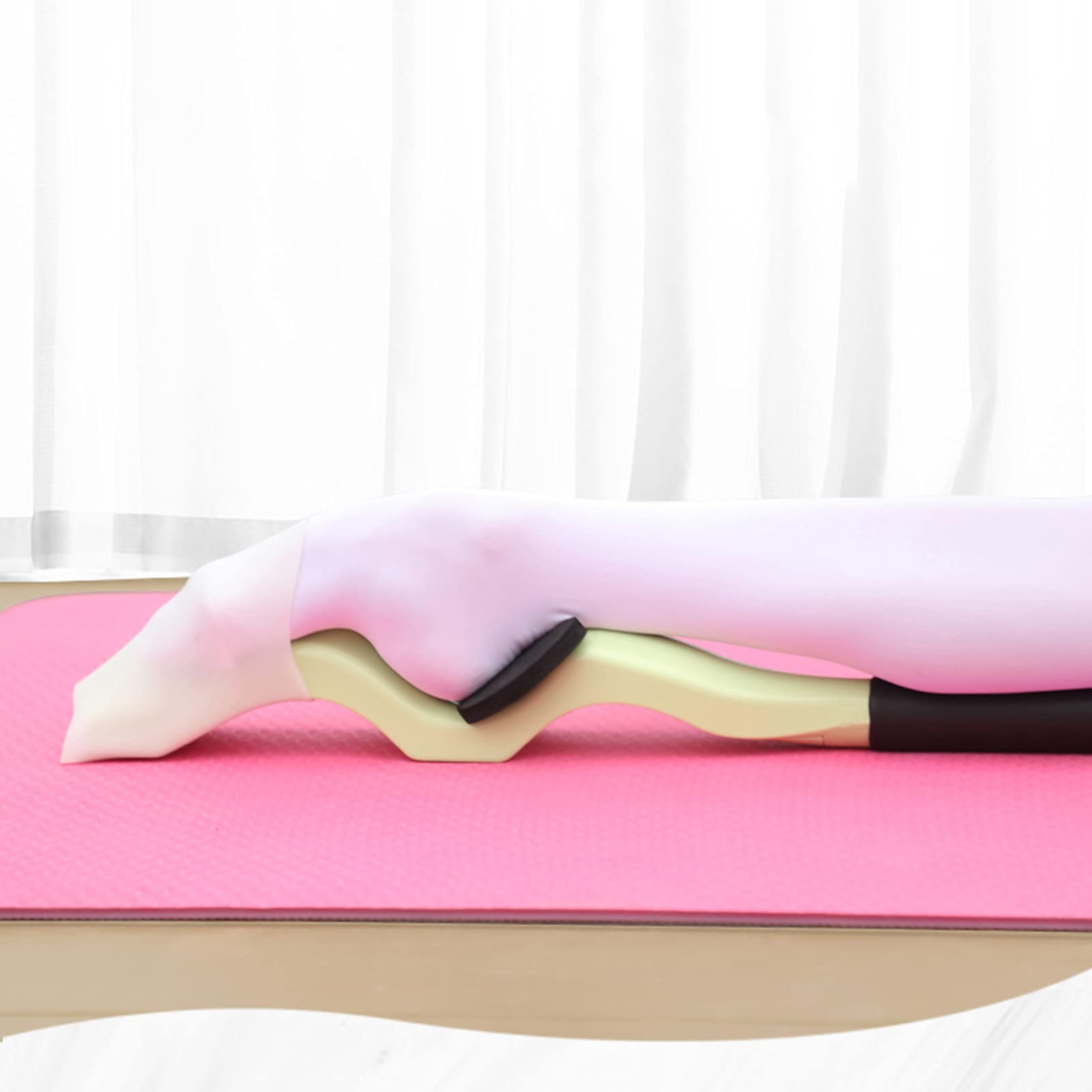 TOPINCN Conjunto de Banda Elástica para Pies de Ballet Profesional, para Bailarines, Piernas y Empeines, Material ABS, con Bolsa para Gimnasio en Casa