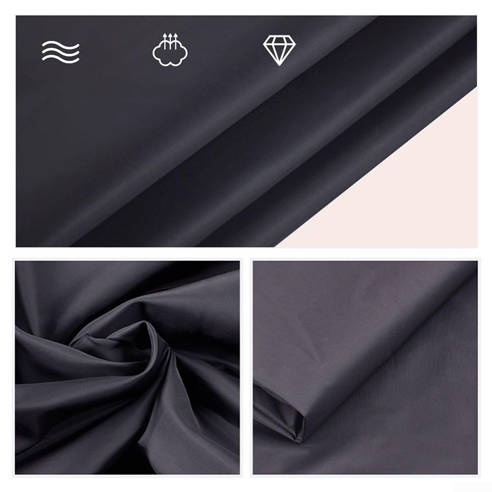 SPORTARC Darkroom Bag Borsa per il cambio pellicola, a doppio strato, per camera oscura portatile, per pellicola da 35 mm e 120 mm (nero, L)