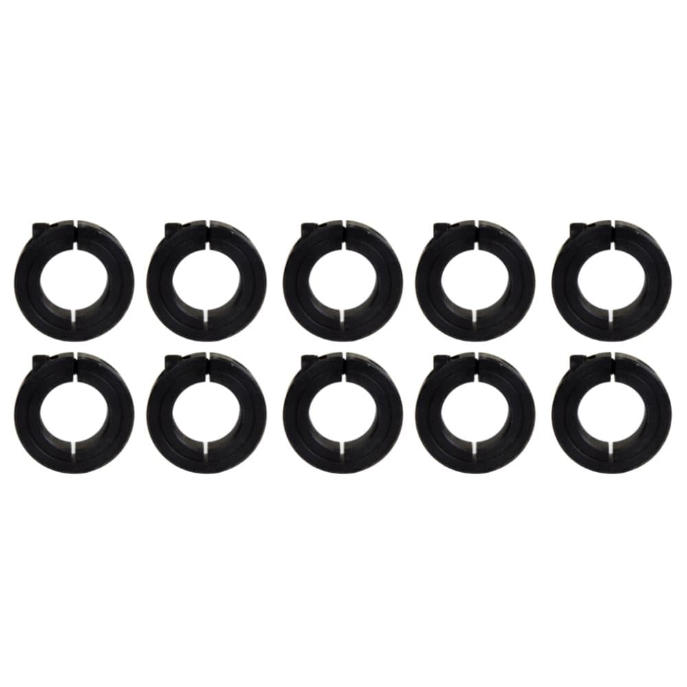 Jeremywell 1 Bore Single Split Set Screw Shaft Collar OD 1-3/4 Width 1/2 (10 PCS)