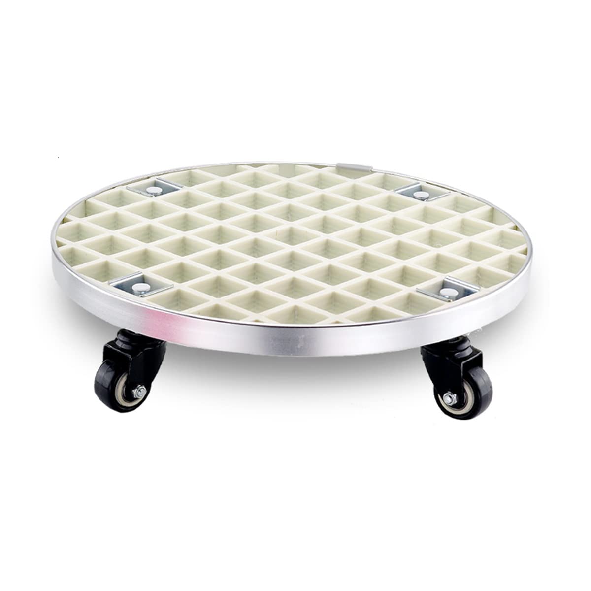 Palette à plantes avec roulettes support robuste 120 kg pour pot de fleurs intérieur