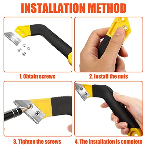 2 Stück Fliesenfugen Entfernen Werkzeug,Fugenkratzer Fliesen mit 10 Ersatzklingen,Abgewinkelt Fugenentferner Fugenentferner Werkzeug,Fugenreiniger Fugen Reiniger Werkzeuge für Wand Badezimmer Fliesen