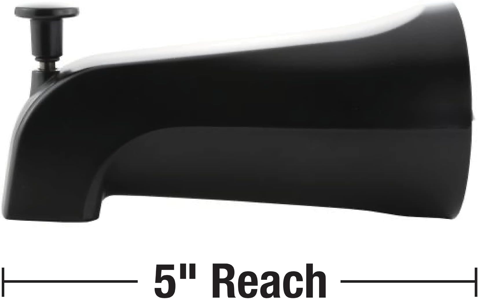 Danco 11079 Tub Spout, Matte Black