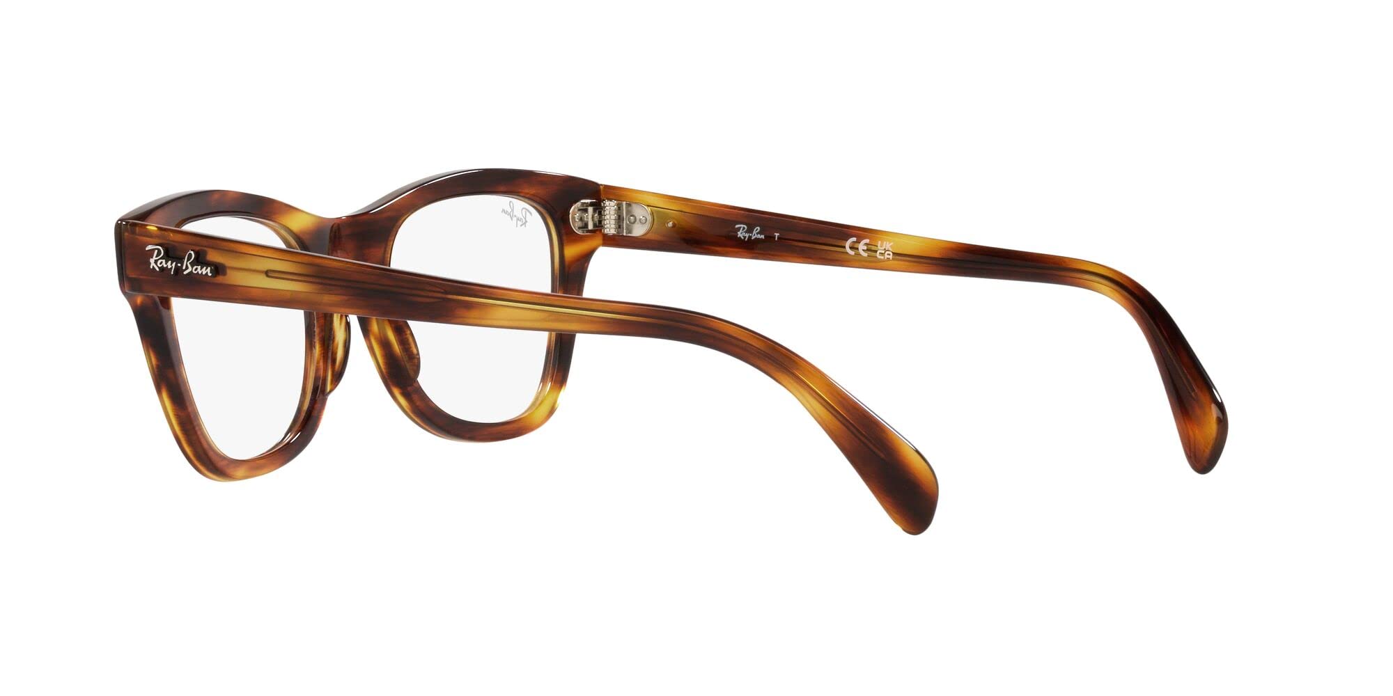 Ray-Ban 0RX0707V Oprawki do okularów, Hawana, 50 Unisex-Dorosły, Hawana, 50