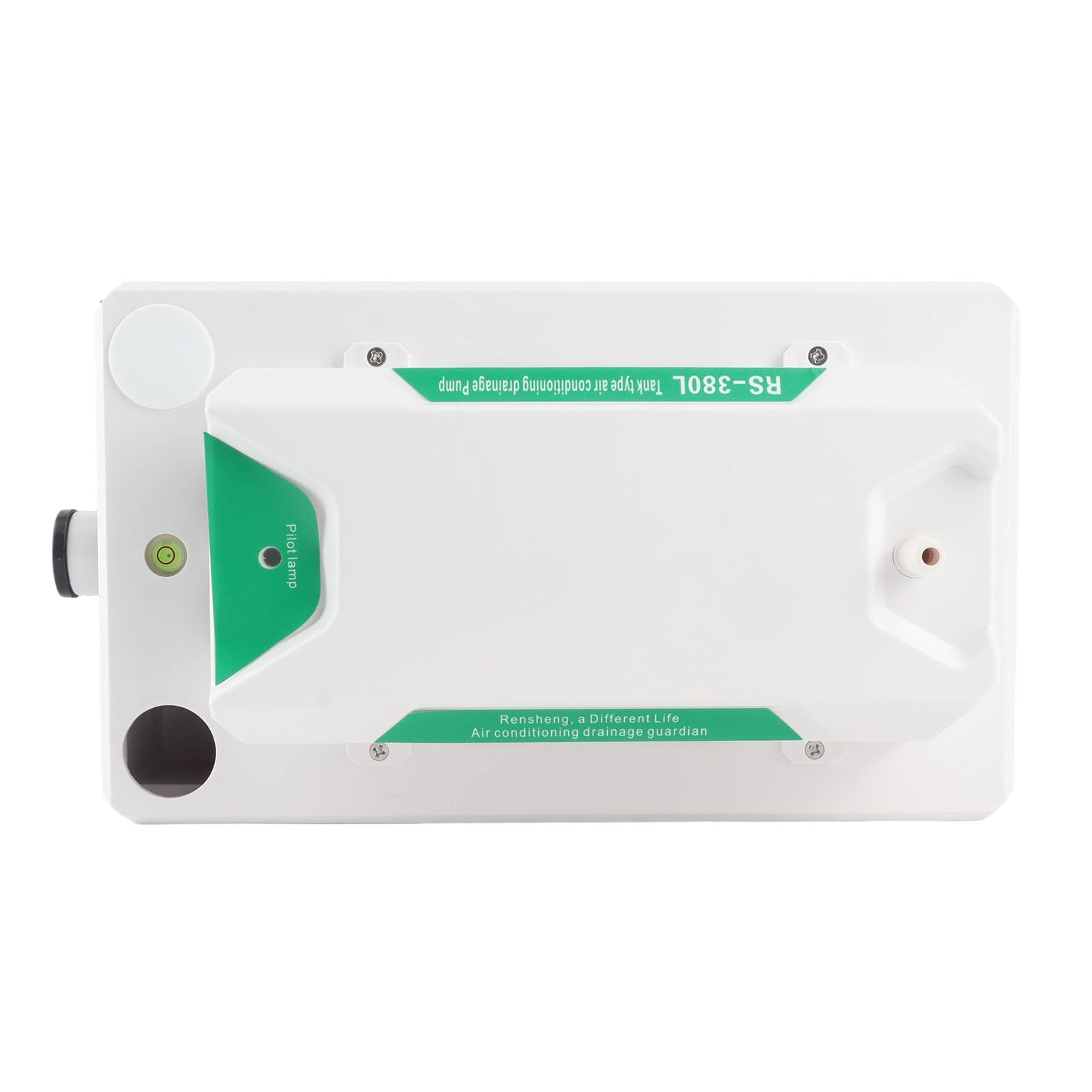 Pompa Condensa, Serbatoio 2L 380LPH Basso Rumore per HVAC AC | Pompa per rimozione condensa automatica, funzionamento silenzioso per condizionatore d\'aria, pompa di scarico per macchina