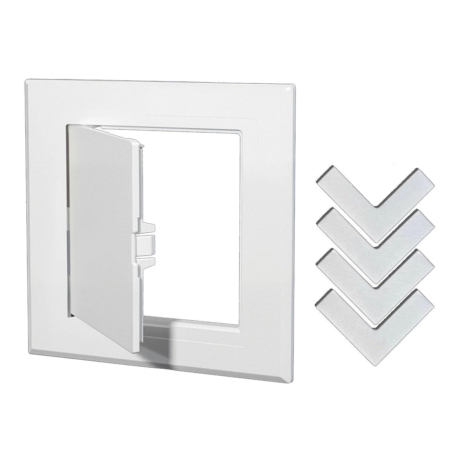 Laikoutd E Abs Inspection Door Cover For Interior And Ceiling Maintenanc Projects Access Panel Cover For Wall Repair Featuring Hinged Closing Mechanism And Water-Proof Layer