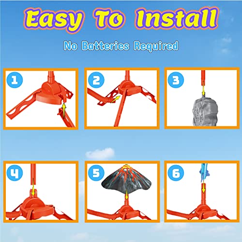 Chennyfun Giocattolo Lanciarazzi per Bambini, 3