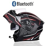 ★ ÜBER ZUBEHÖR: Unsere Flip-Helme können ausgestattet werden mit: Antibeschlaggläsern, verschiedenen Farblinsen (nicht Antibeschlag), Ecken, falls erforderlich, kontaktieren Sie uns bitte, danke für Ihren Kauf!