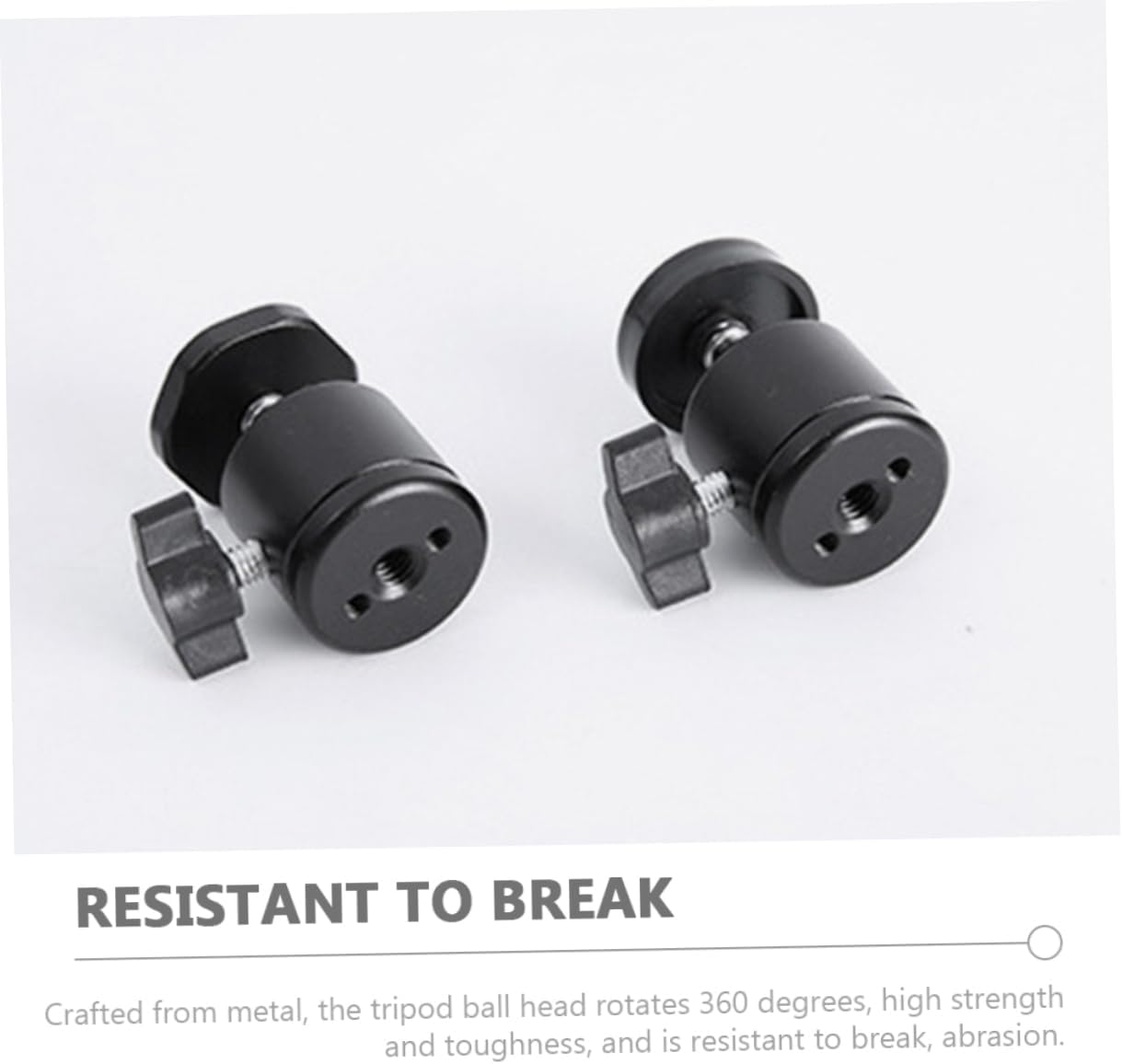 8pcs Camera Mount Ball Heads Heads for Tripod Rotation Metal Camera Tripod Accessory Mount Arm