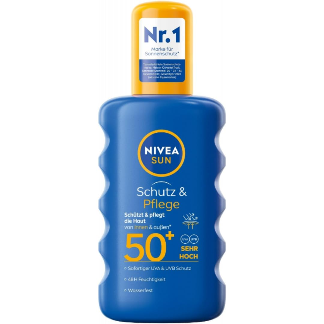 Mit Pufai Überraschungsgeschenk, Sonnenschutzmittel Sun Schutz & Pflege Sonnenspray bei Sonnenallergie Sonnencreme LSF 50+ 200 Mililiter x 3 STÜCK