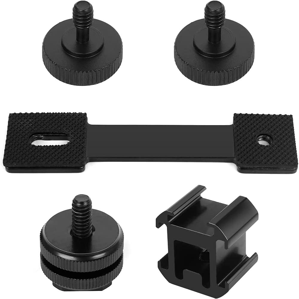 Triple Camera Extension Bracket, Screw Mount Adapter